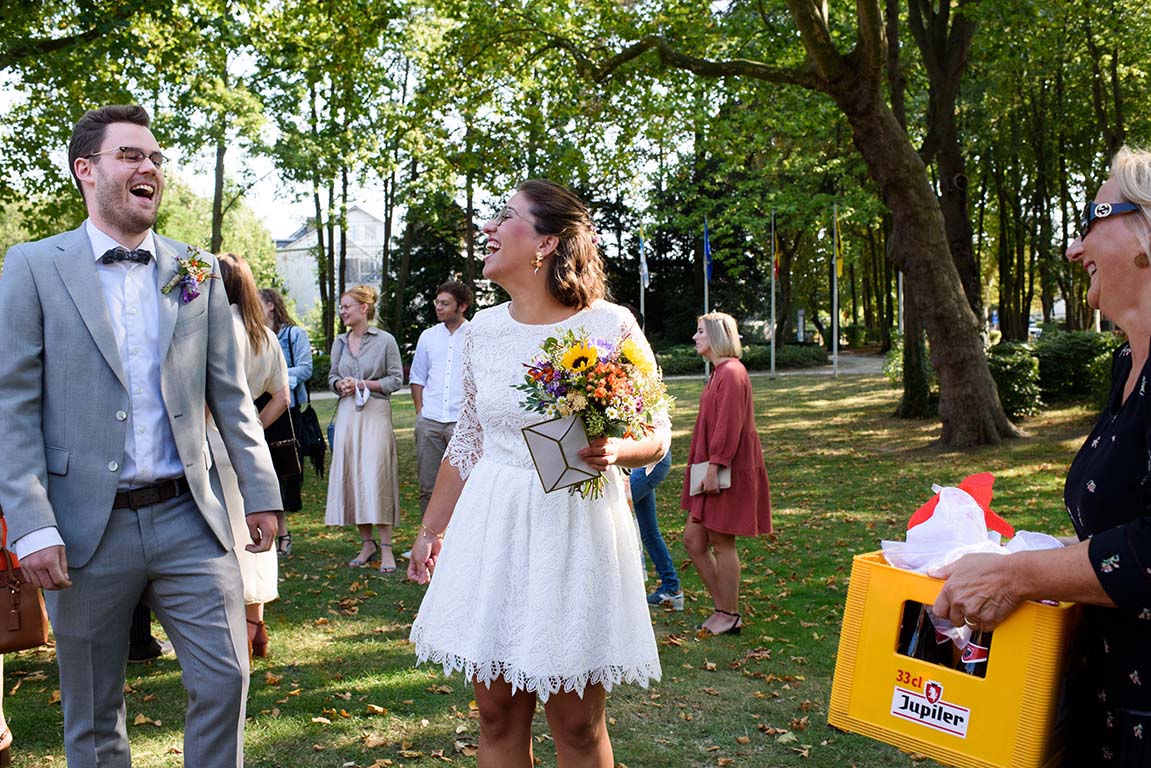 het huwelijk van Celine & Mathijs, in beeld gebracht door Kristien Mertens