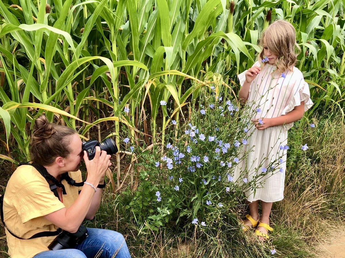 Behind the scenes Kristien Mertens Fotografie